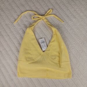 La Hearts Yellow Summer Top